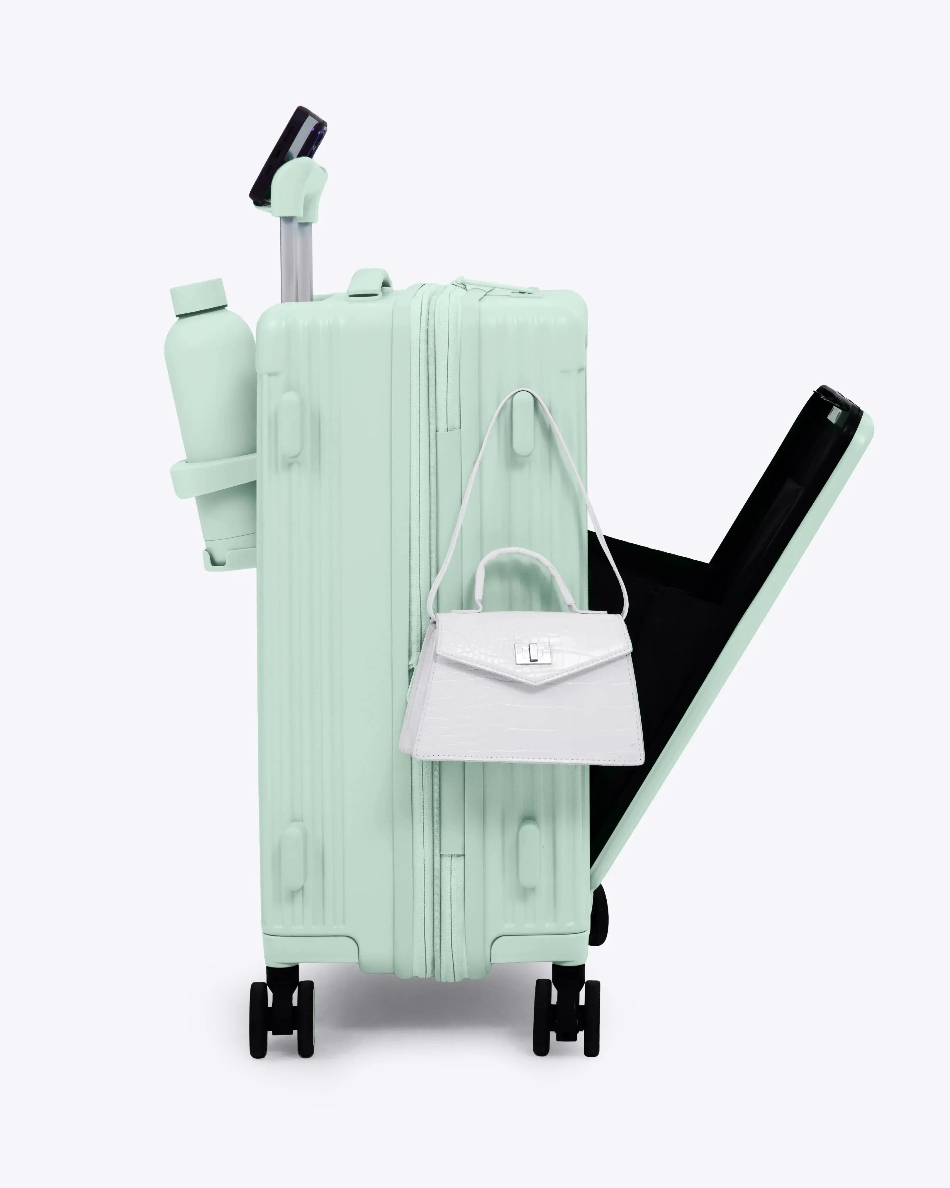Valise cabine extensible – Polycarbonate – Roues 360° Escale & Voyage