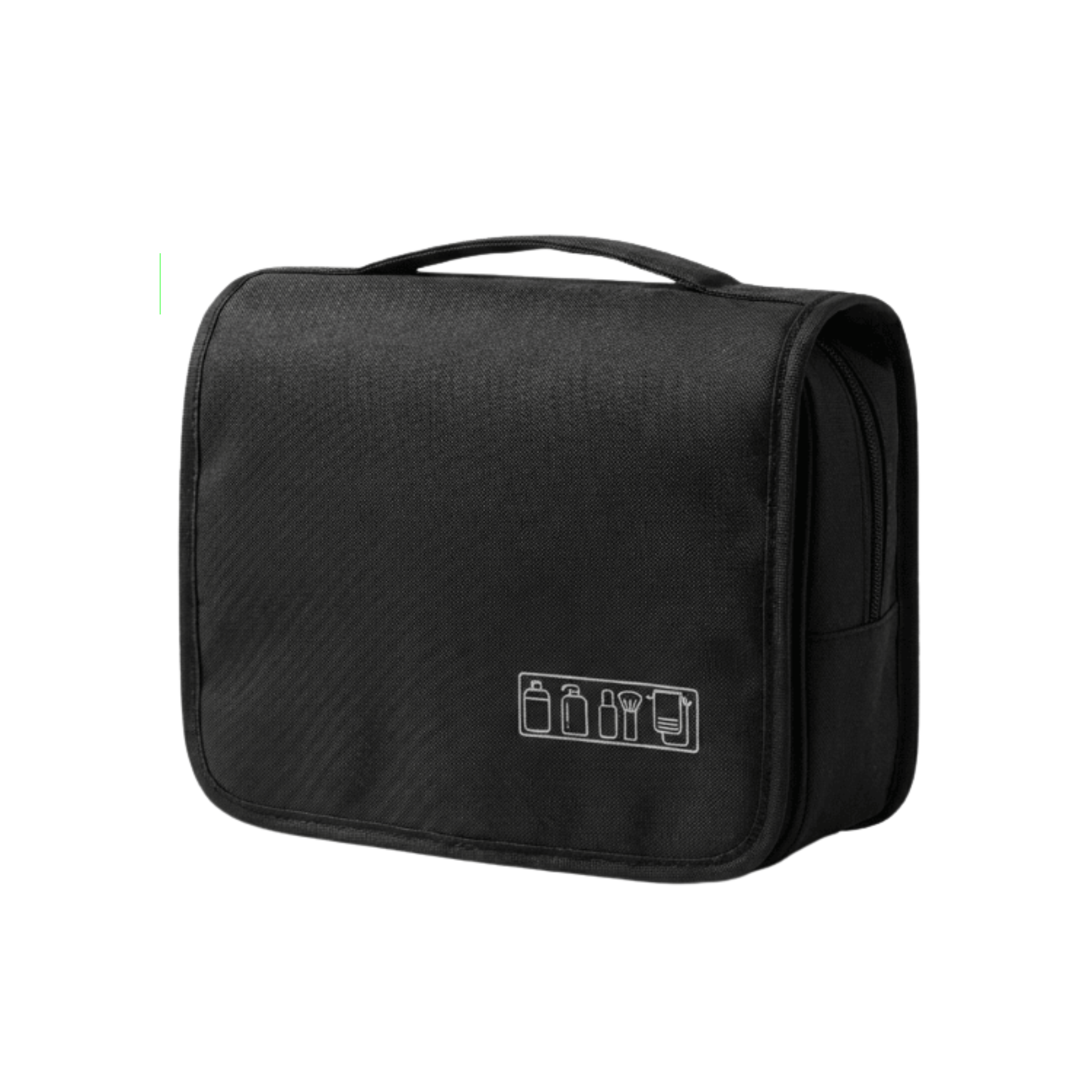 Trousse de toilette suspendue 4L – Nylon 600D – Poche PVC