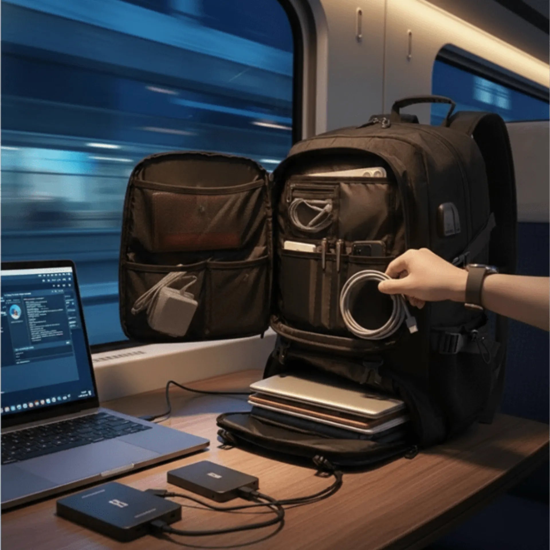 Sac a dos voyage tech 35L ou 50L