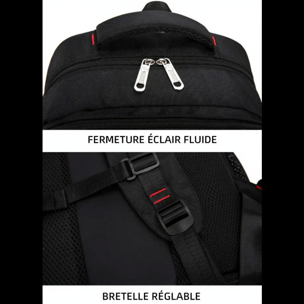 Sac à dos de voyage extensible 38–45L