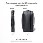 Sac de voyage à compression étanche