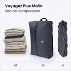 Sac de voyage compression sous vide – Pompe portable