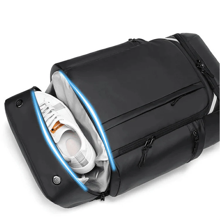 Sac à dos de voyage cabine étanche - 31L – Ordinateur 16–17" – 55×35×19 cm