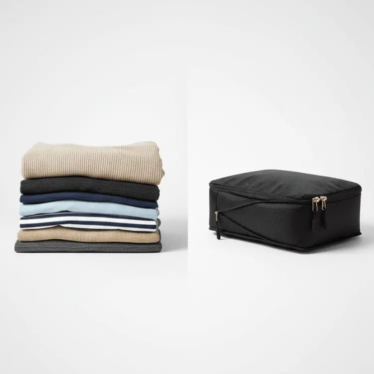 Sacs de rangement compressible – Lot de 3 – Nylon Escale & Voyage