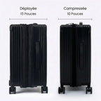 Valise cabine extensible – Polycarbonate – Roues 360° Escale & Voyage