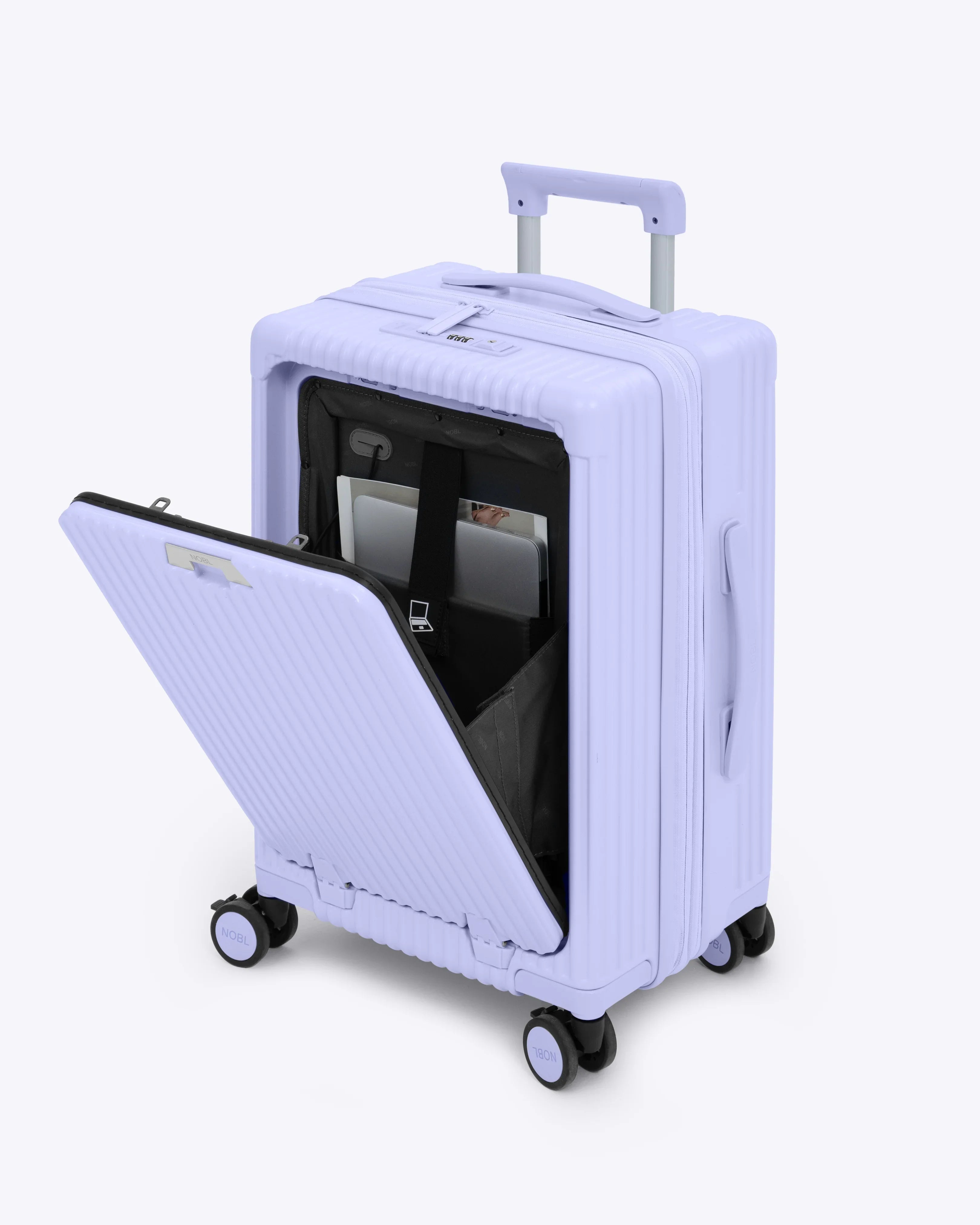 Valise cabine extensible – Polycarbonate – Roues 360°