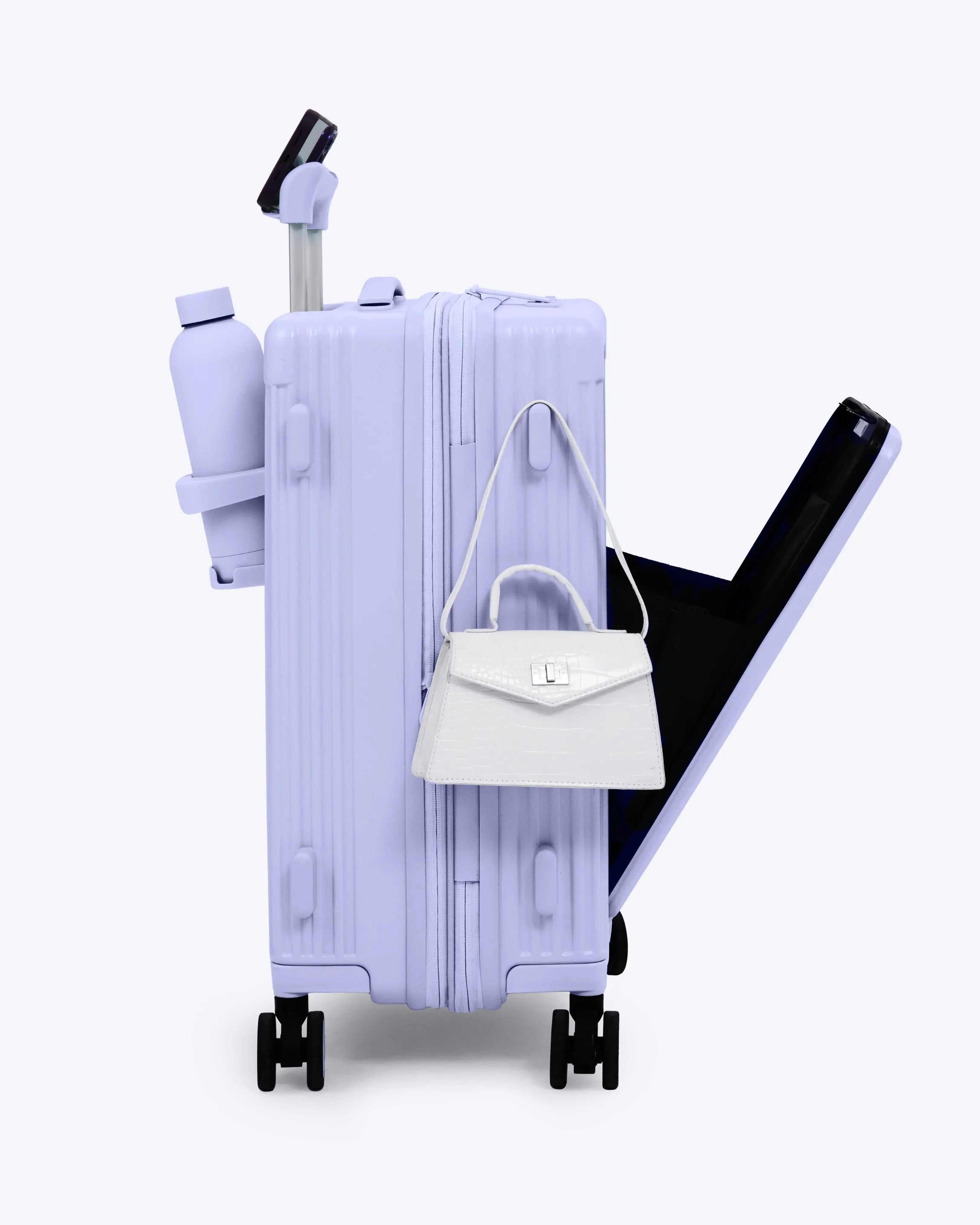 Valise cabine extensible – Polycarbonate – Roues 360° Escale & Voyage