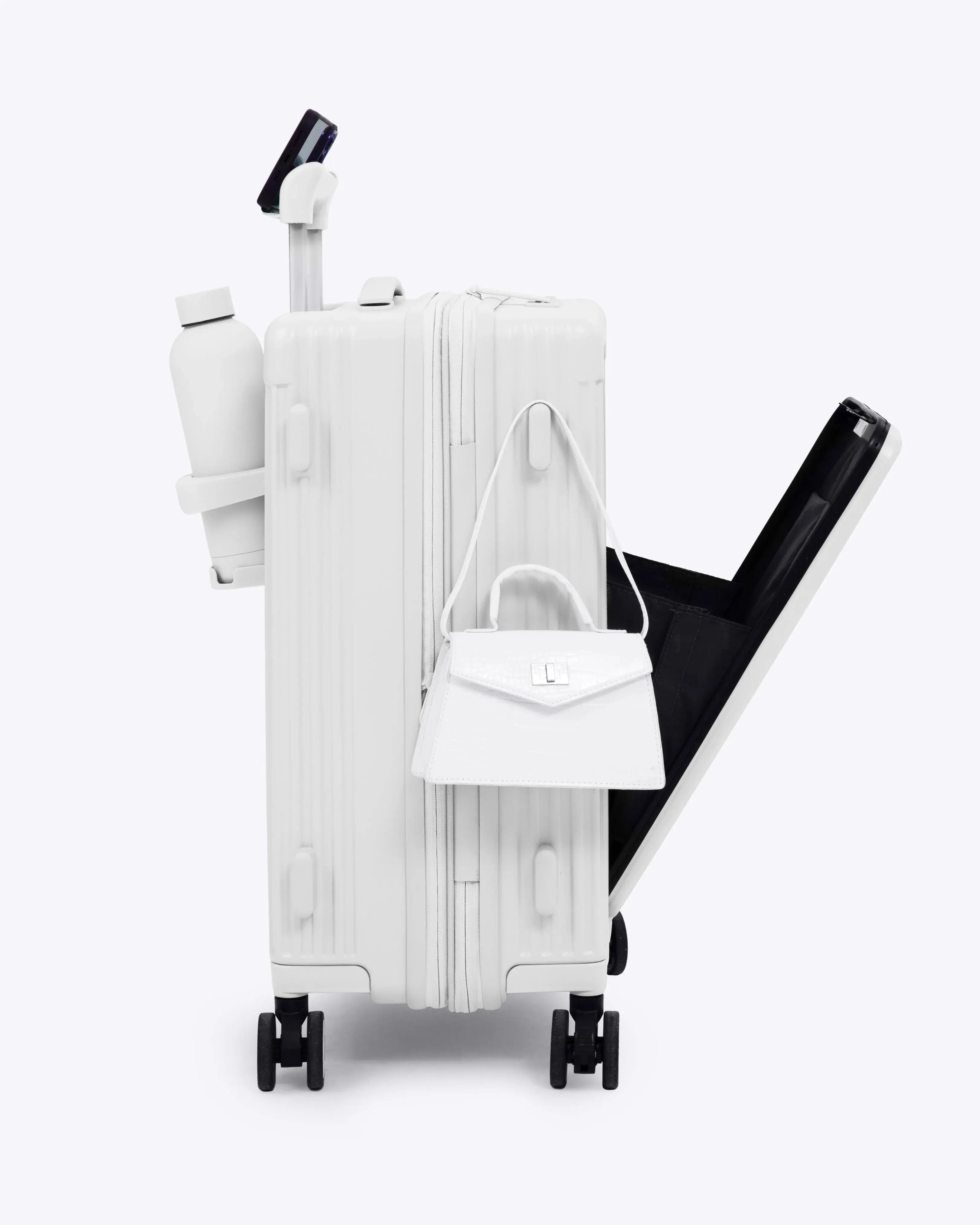 Valise cabine extensible – Polycarbonate – Roues 360° Escale & Voyage